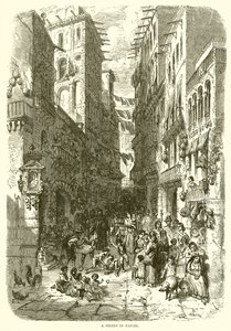 Una strada di Napoli da English School