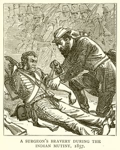 Il coraggio di un chirurgo durante la rivolta indiana, 1857