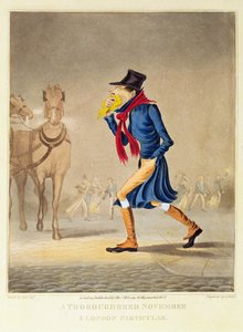 Un Purosangue Novembre e Londra Particolare, pub. da T. McLean, 1827 da English School