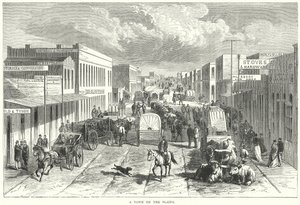Una città di pianura (incisione)