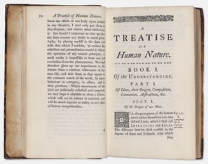 Trattato sulla natura umana di David Hume da English School