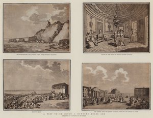 Un viaggio a Brighton cento anni fa (litografia)