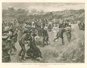 Una scena di festa: Kiss-in-the-King su Hampstead Heath