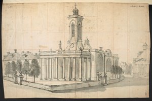 Un edificio a Northampton, dalla 
