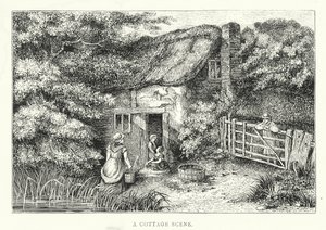 Scena di un cottage (incisione)