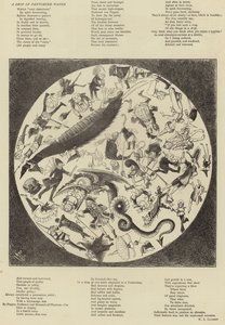 Una goccia di acqua di pantomima