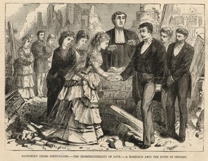 Un matrimonio tra le rovine di Chicago da English School