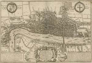 Piano di Londra, Westminster e Southwark come furono rilevati durante il regno della regina Elisabetta da English School