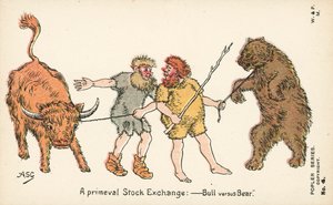 Una borsa primordiale - Toro contro Orso