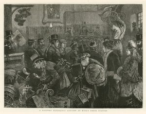 Asta di sgombero ferroviario alla stazione di Kings Cross da English School