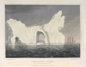 Un iceberg notevole. Luglio 1818. Lat.74 & Long.64.W, da 