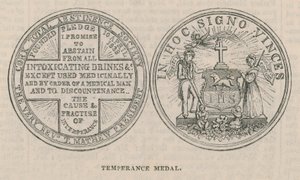 Una medaglia della temperanza da English School