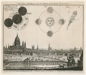 Veduta di Londra. Pubblicata nel 1748