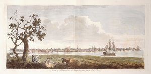 Una vista di Portsmouth, nel New Hampshire, presa dalla Riva Est da English School