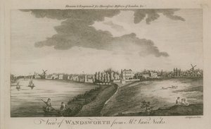 Una vista di Wandsworth dalla casa del signor Van Neck