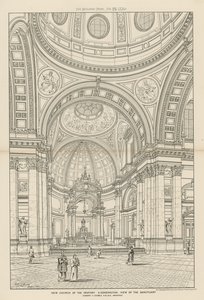 Veduta del Santuario nella nuova chiesa dell