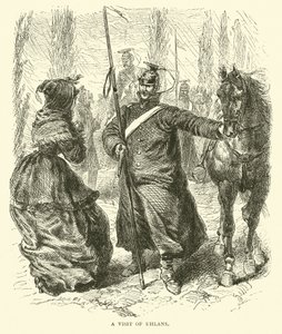 Una visita degli Uhlani, marzo 1871