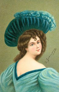 Una giovane donna ben vestita