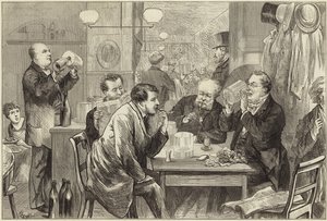 Una sala della birra bianca da English School