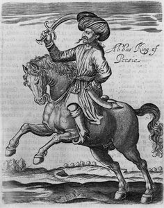Abbas Re di Persia, illustrazione da 
