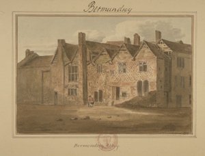 Abbazia di San Salvatore, Bermondsey, 1809 da English School