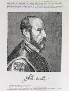 Abramo Ortelio, illustrazione dal Volume IV di 