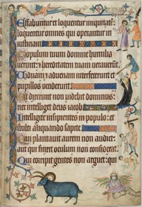 Add. 42130, f.169, Salmo 93, scene di omicidio, dal 