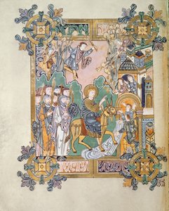 Ingresso a Gerusalemme, dal Benedizionale di Sant