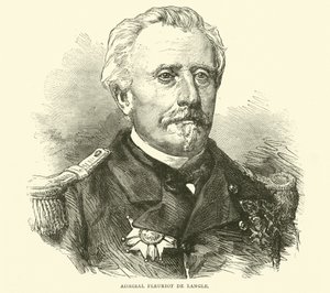 Ammiraglio Fleuriot de Langle, novembre 1870 da English School