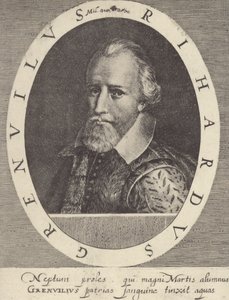 Ammiraglio Sir Richard Grenville da English School