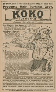 Pubblicità per Koko per i capelli da English School