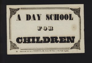 Annuncio: Scuola diurna per bambini da English School