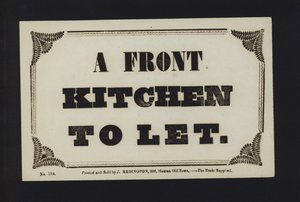 Annuncio: Cucina anteriore da affittare da English School