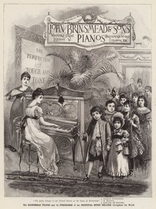 Pubblicità, pianoforti Brinsmead da English School