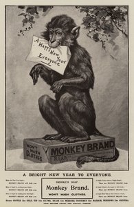 Pubblicità del sapone di Brooke (incisione)