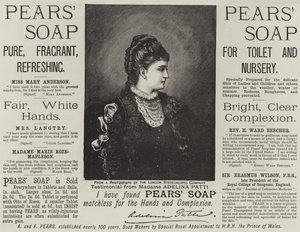 Pubblicità, Pears