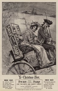 Pubblicità, sapone Swan (incisione)
