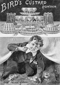 Pubblicità per Birds Custard Powder, da The King, 1 giugno 1901
