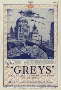Pubblicità per le sigarette Greys da English School