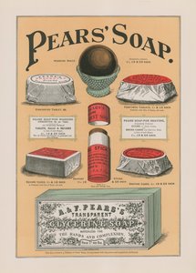 Pubblicità per il Sapone Pears (litografia a colori)