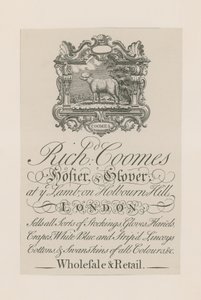 Pubblicità per Richard Coomes da English School