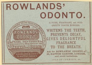Pubblicità per Rowlands Odonto da English School