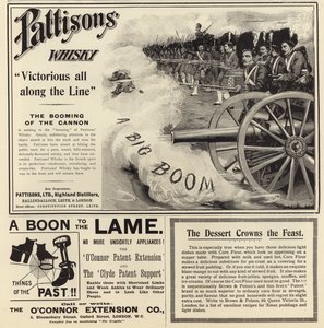 Pubblicità da The Graphic Christmas Number 1897