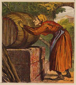 Le favole di Esopo: La donna e la botte di vino da English School