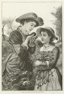 Agnes ed Ethel che trovano il piccolo uccello da English School