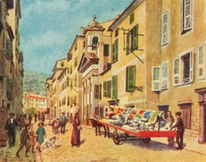 Ajaccio, una strada corsa da English School
