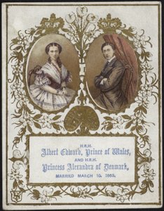 Albert Edward, Principe di Galles, e Principessa Alexandra di Danimarca da English School