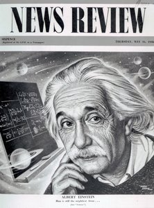 Albert Einstein sulla copertina di 
