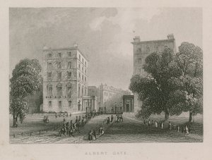 Albert Gate, Kensington Park, Londra da English School