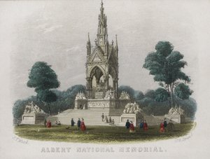 Memoriale di Alberto, Kensington Gardens, Londra da English School